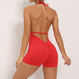 Skinny Peach Back Yoga Pants