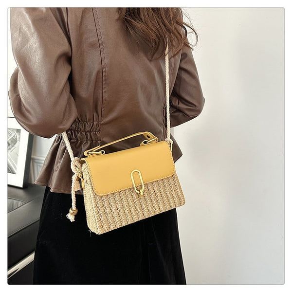 Handbag Versatile Woven Bag