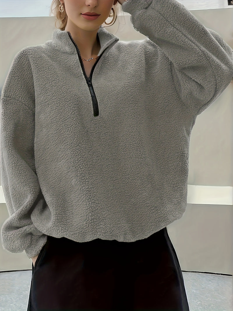 Women's Long-sleeved Simple Sweater