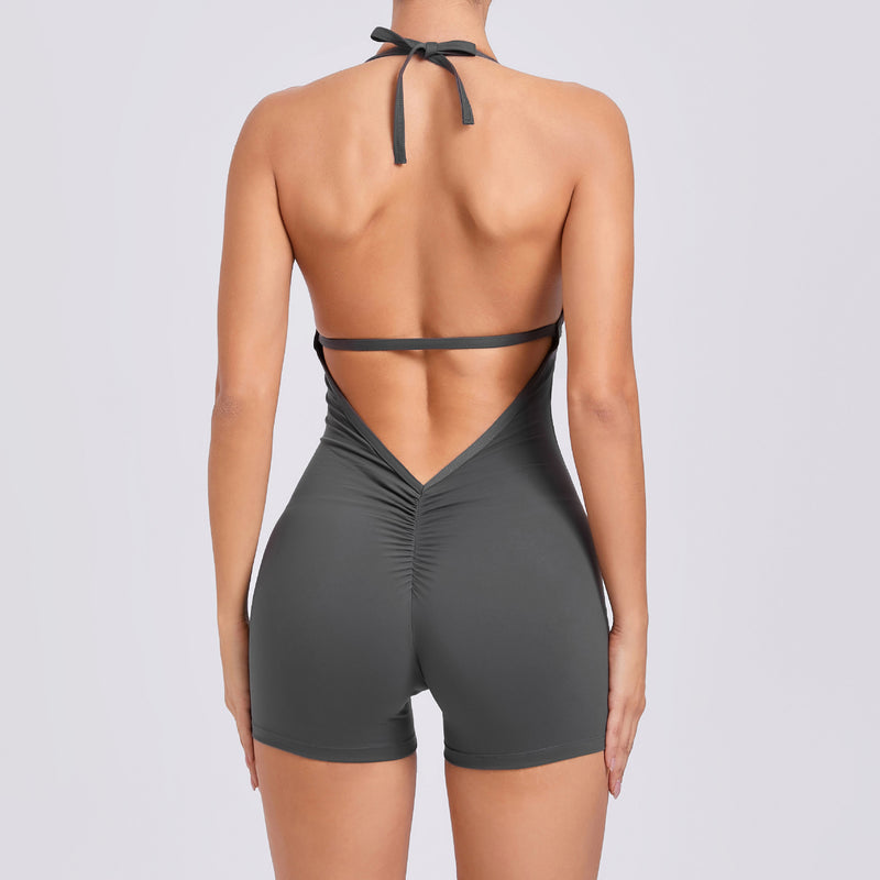 Skinny Peach Back Yoga Pants