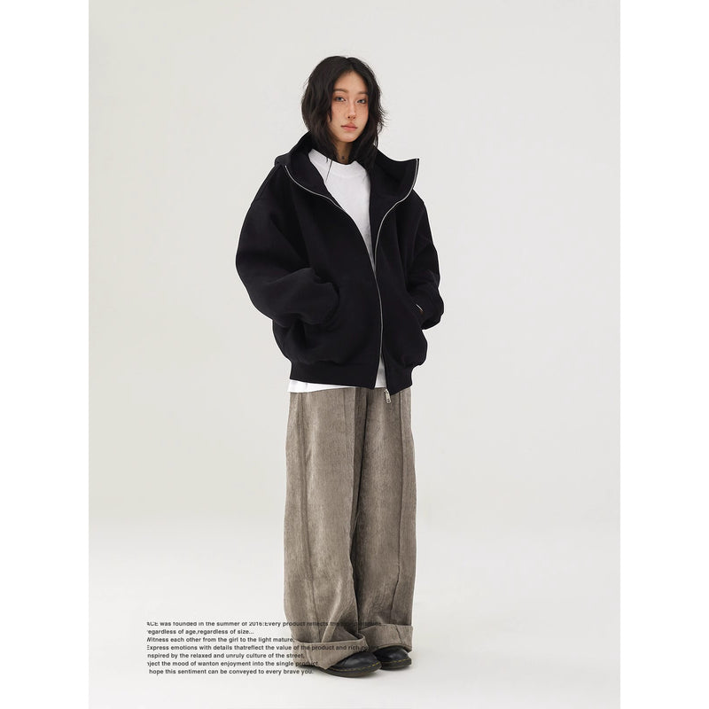 American-style  Hooded Sweater