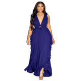 High Waist Crop-top  Plus Size Dress